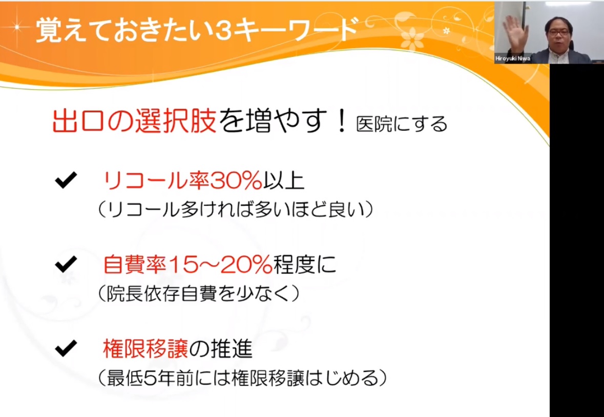 後継者問題を解決する40代からはじめる価値ある医院づくり