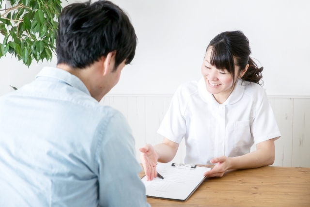 患者とスタッフ